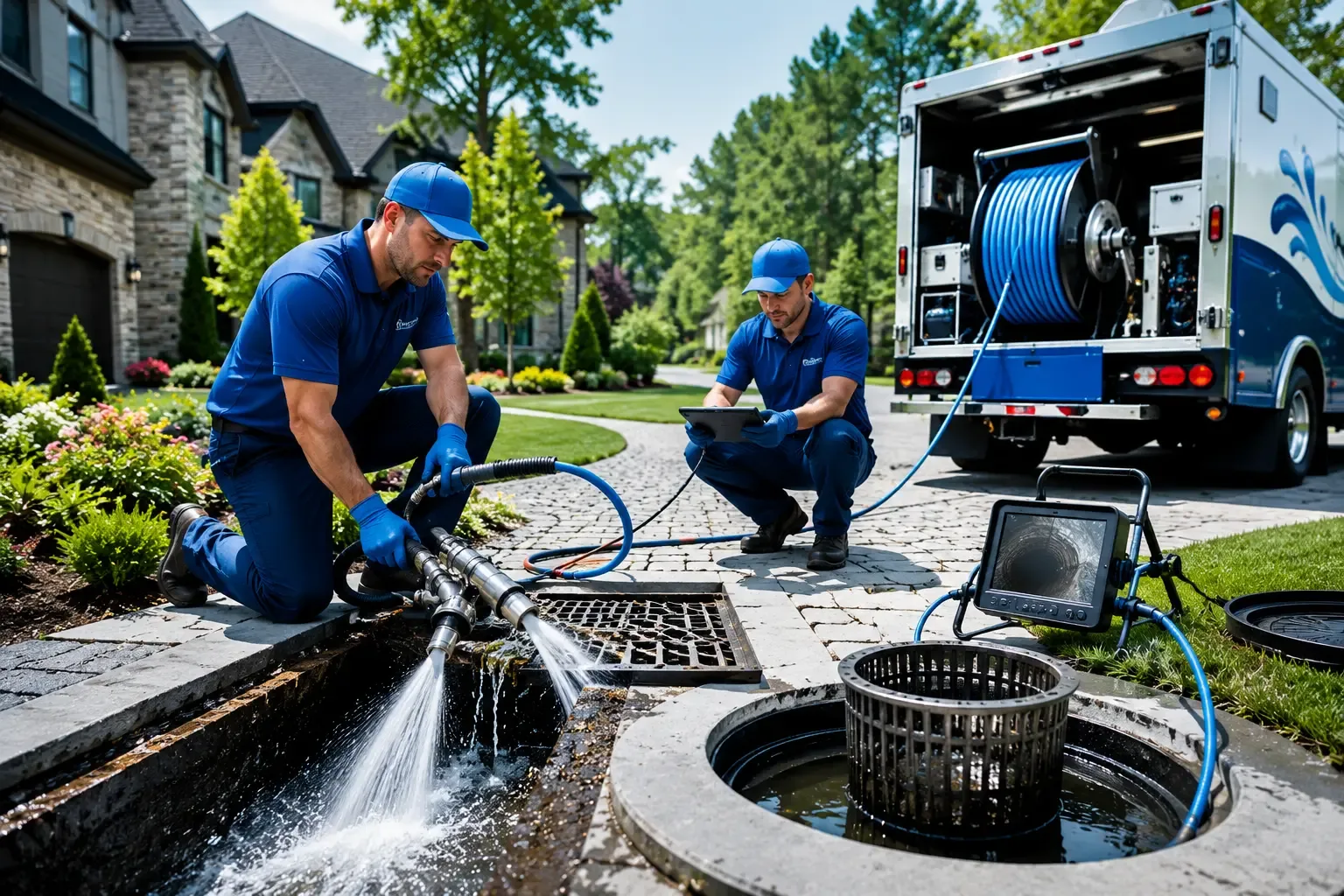 Local outdoor drain cleaning professionals in Eden, NY